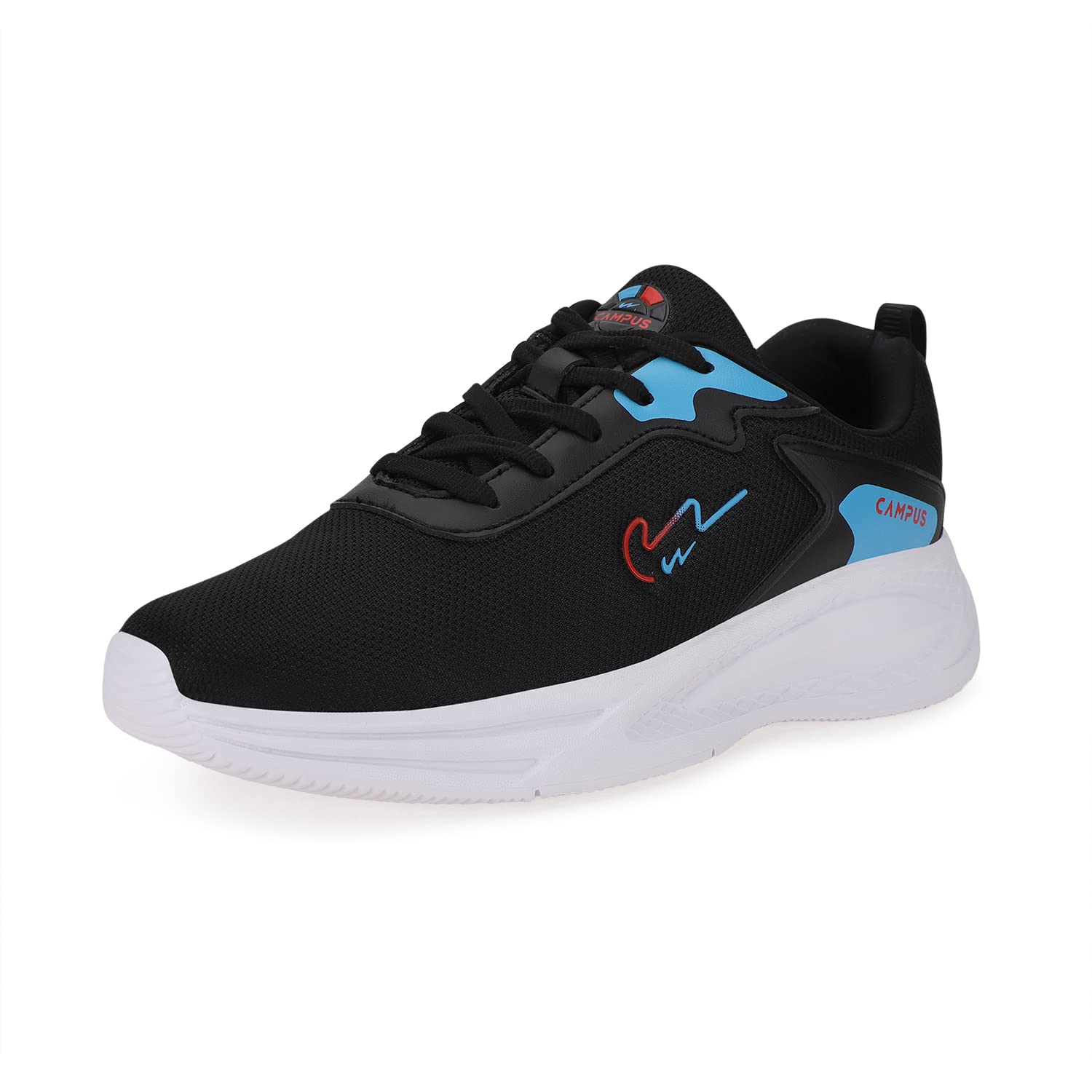 Campus Mens Titus BLK/Sky Walking Shoes - 7UK/India 22G-1052 (B0C3LRCQZ2) Amazon Price History, Amazon Price Tracker