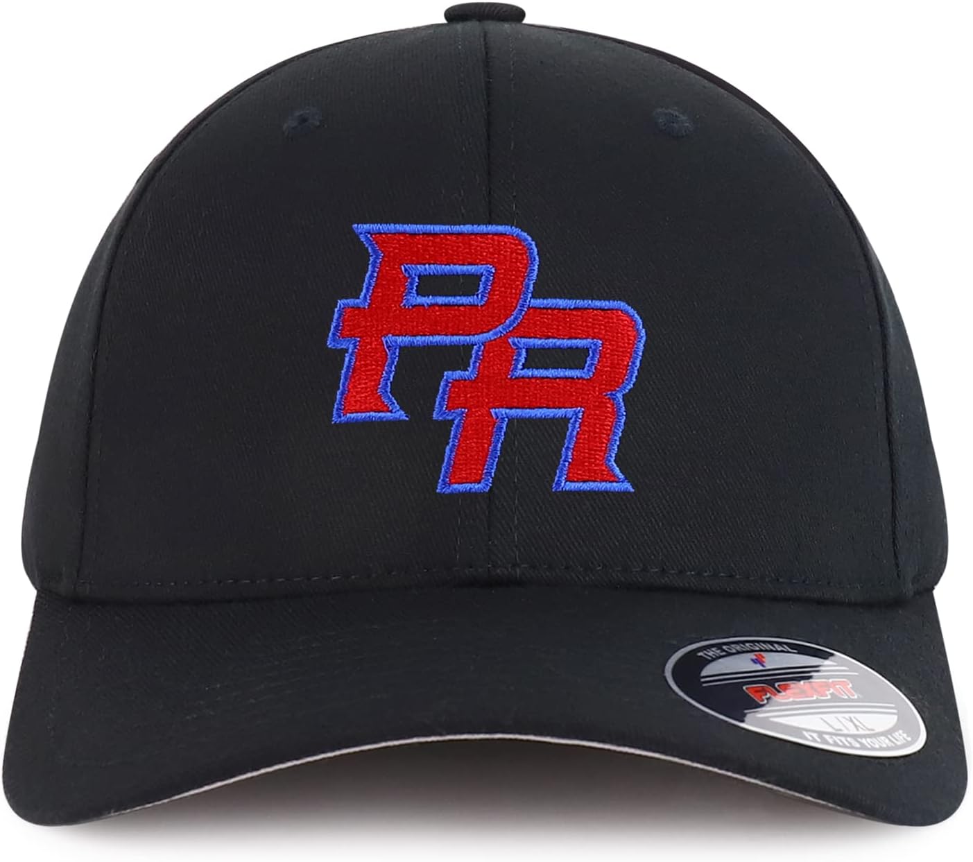 Trendy Apparel Shop Puerto Rico PR Embroidered Flexfit Fitted Cap