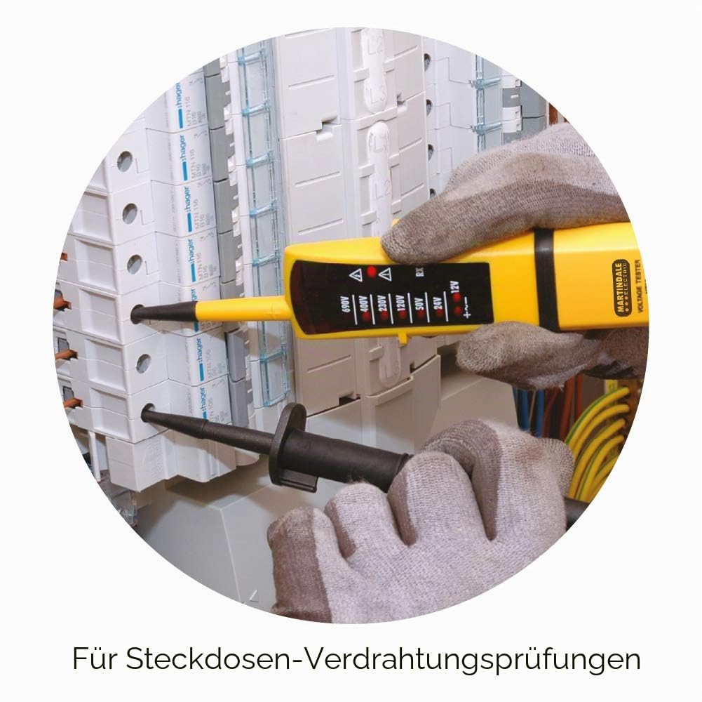 Martindale VT12 Spannungs- und Durchgangsprüfer, AC/DC bis 690 V