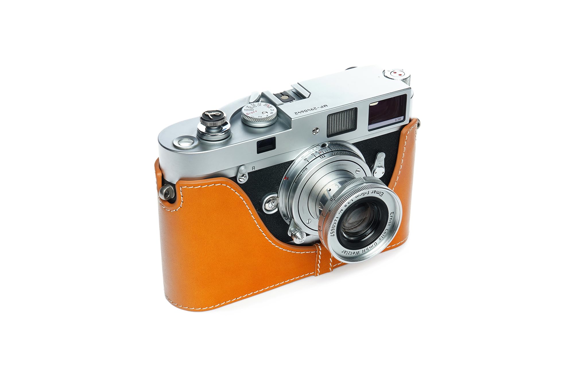 Handmade Genuine Leather Half Camera Case for Leica MP M6 M4 M3 M2