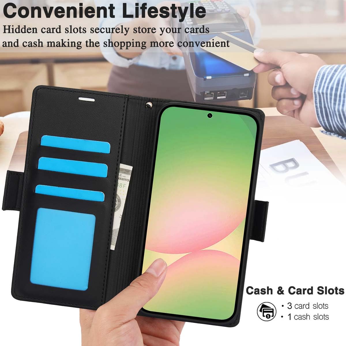 Orgsty per HONOR Magic 7 Lite 5G Cover, Custodia Adsorbimento Magnetico