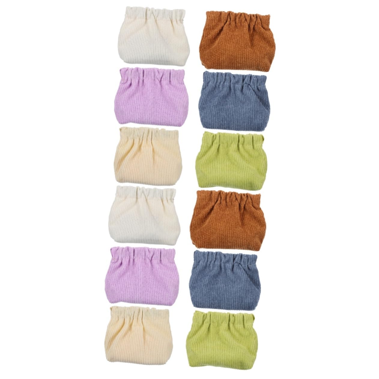 Petite trousse de maquillage et grands porte-maquillage Amosfun en toile de coton