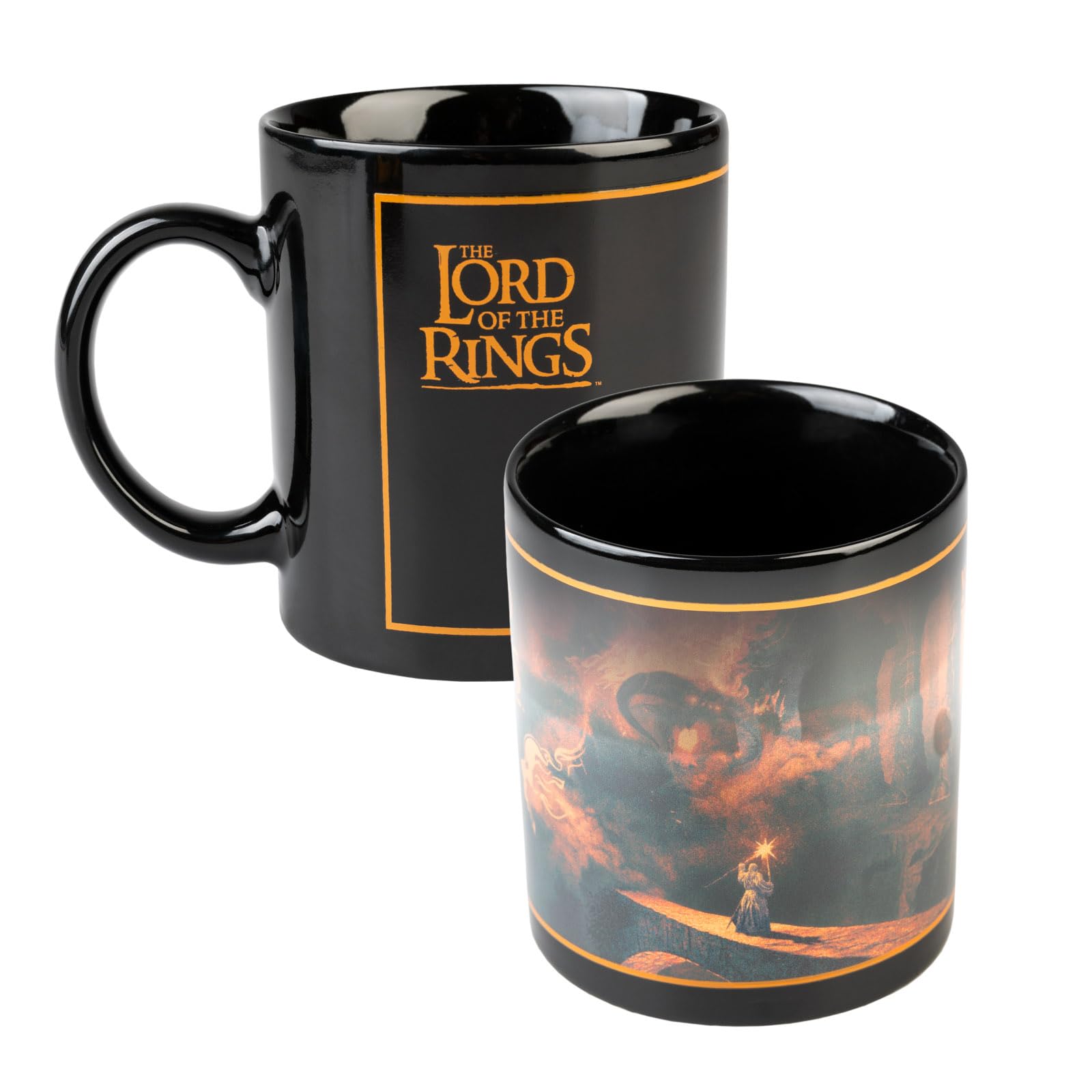 Grupo Erik Heat Changing Mug - The Lord of the Rings Gifts | 12.3 oz - 350 ml Coffee Mug Tea, Cool Mugs and Cups | LOTR Gifts Under 15 Pounds, The Lord of the Rings Merchandise