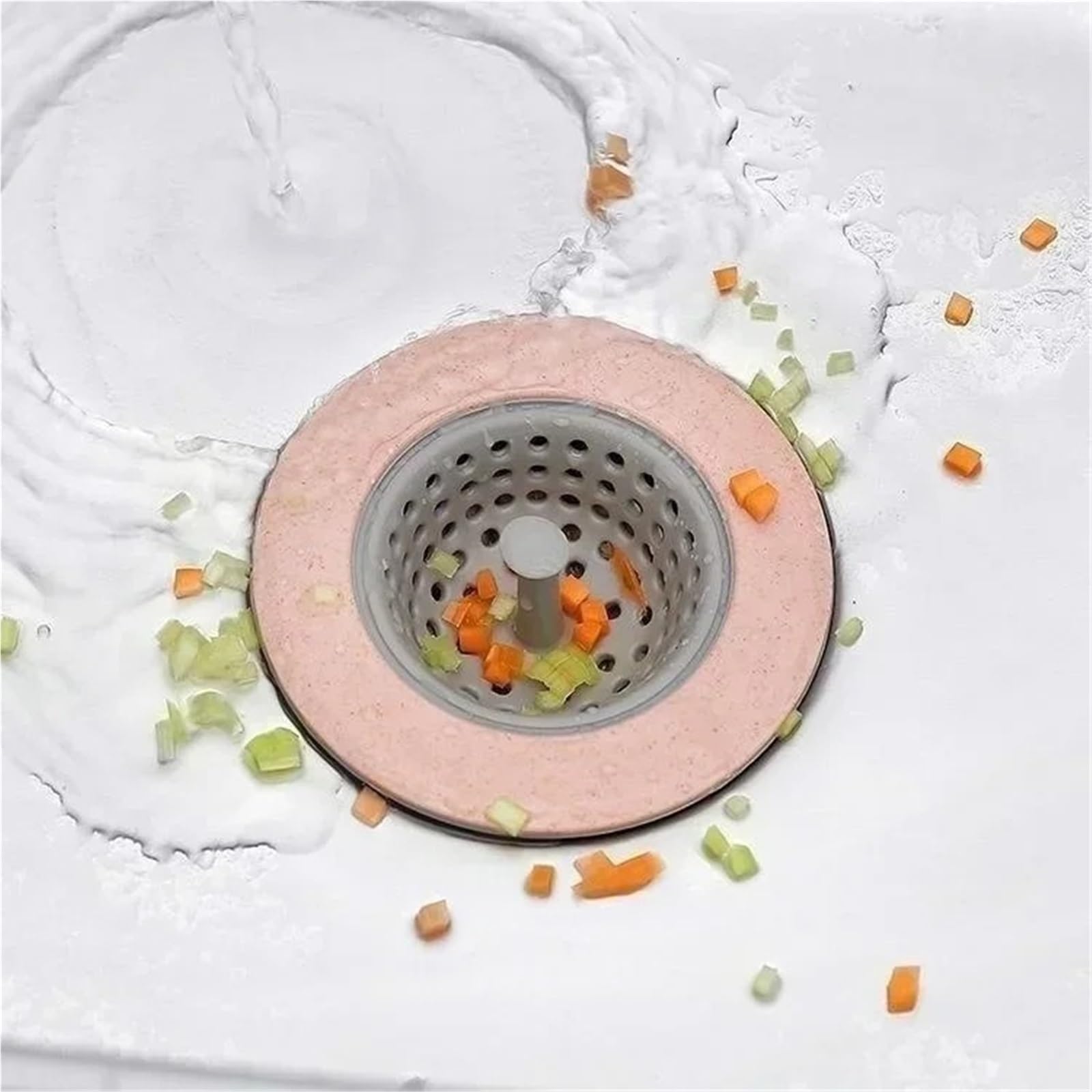 5 uds hogar Sala de Estar Drenaje Suelo tapón Pelo Receptor baño colador Fregadero Filtro alcantarillado Cubierta Ducha para Bañera,Ducha