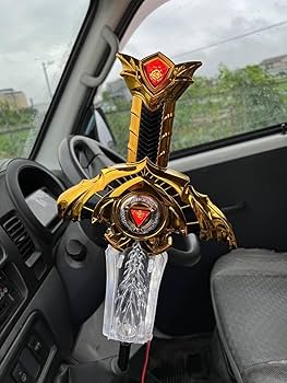 Amazon.co.jp: 実機役物加工品 牙狼剣 シフトノブ LED点灯加工品 USB