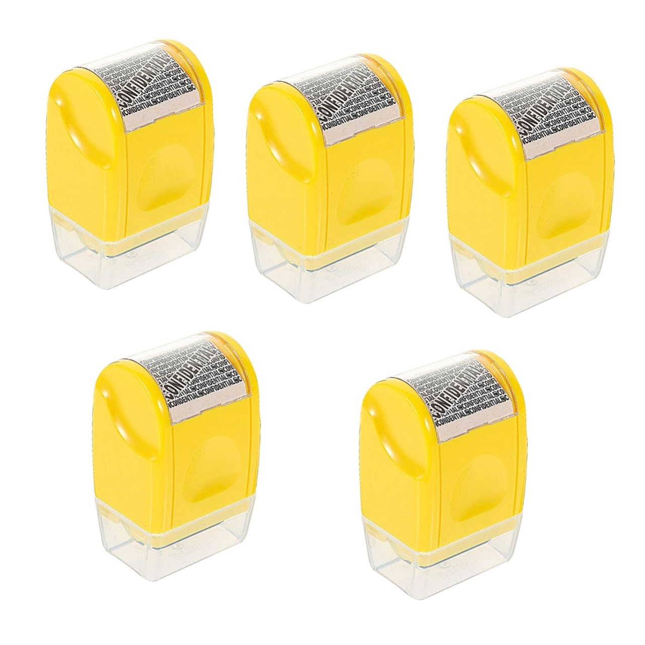 NUOBESTY 5 Piezas Aplicador Exprés Sello De Guardia De Identidad Rodillo De Sello De Seguridad Sello De Prevención Sellos Postales Insignias De Identificación Multifunción Suite El Plastico