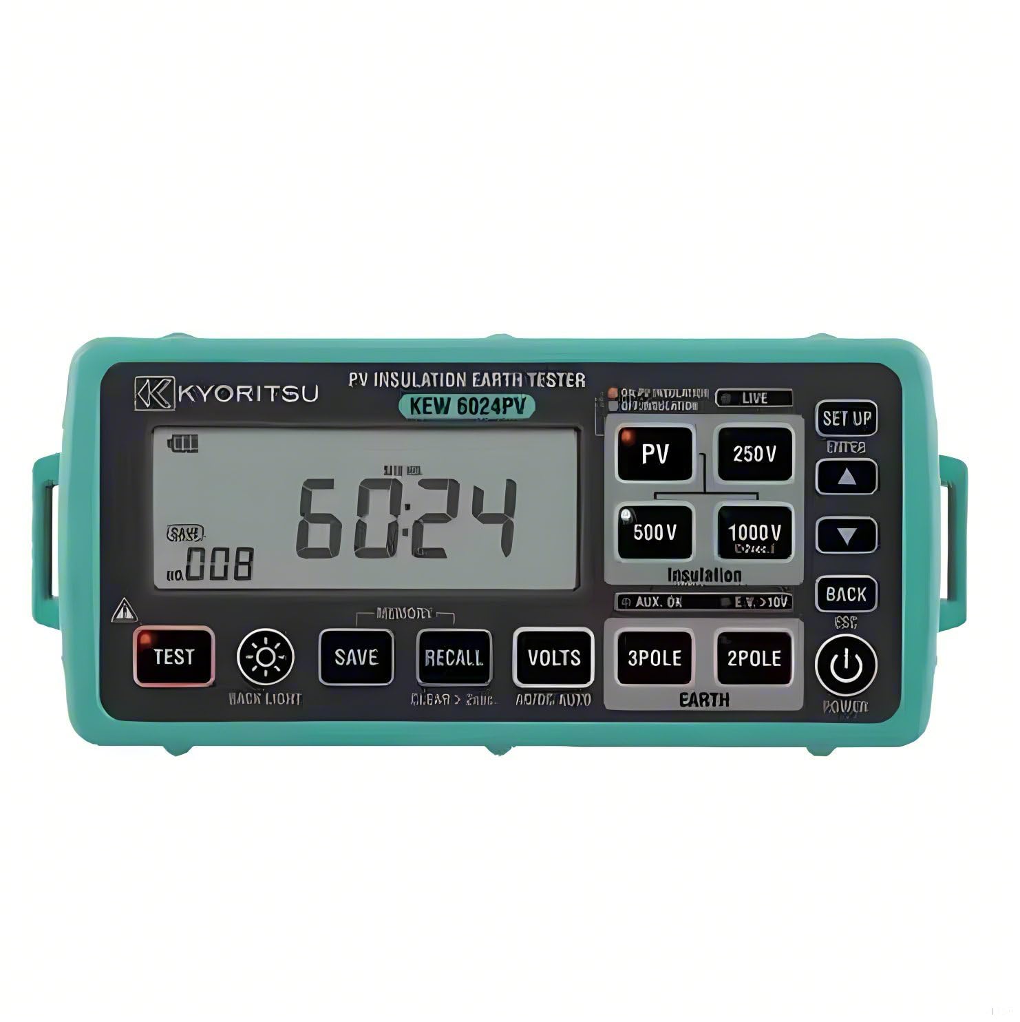 Japan Quality KYORITSU Multi Function Tester KEW 6024PV 4 in one PV Insulation Tester Insulation Earth Resistance Tester Earth Voltage Tester