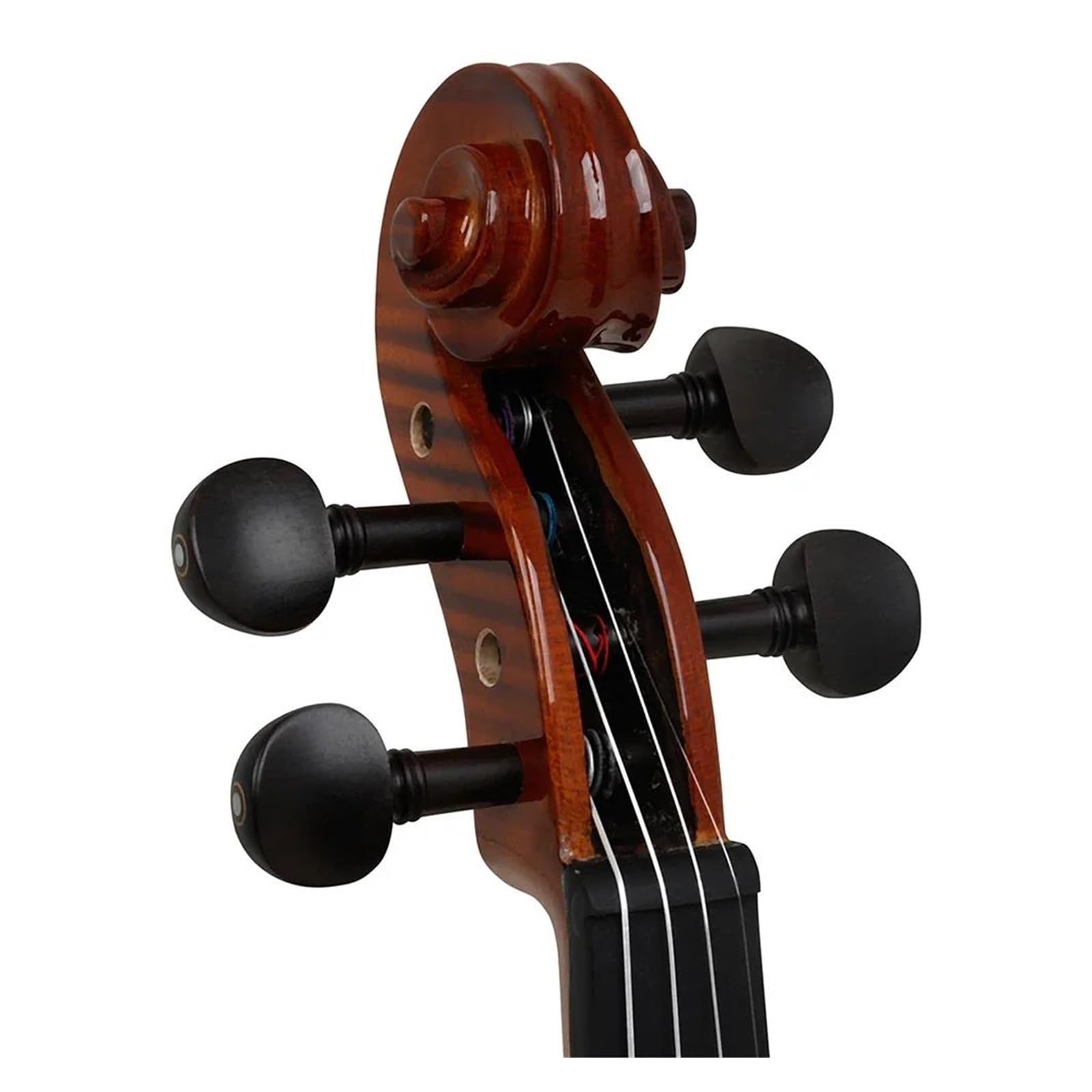 Violino Acustico 4/4 Fatto A Mano In Abete Rosso Con Custodia E Archetto Per Principianti Violino