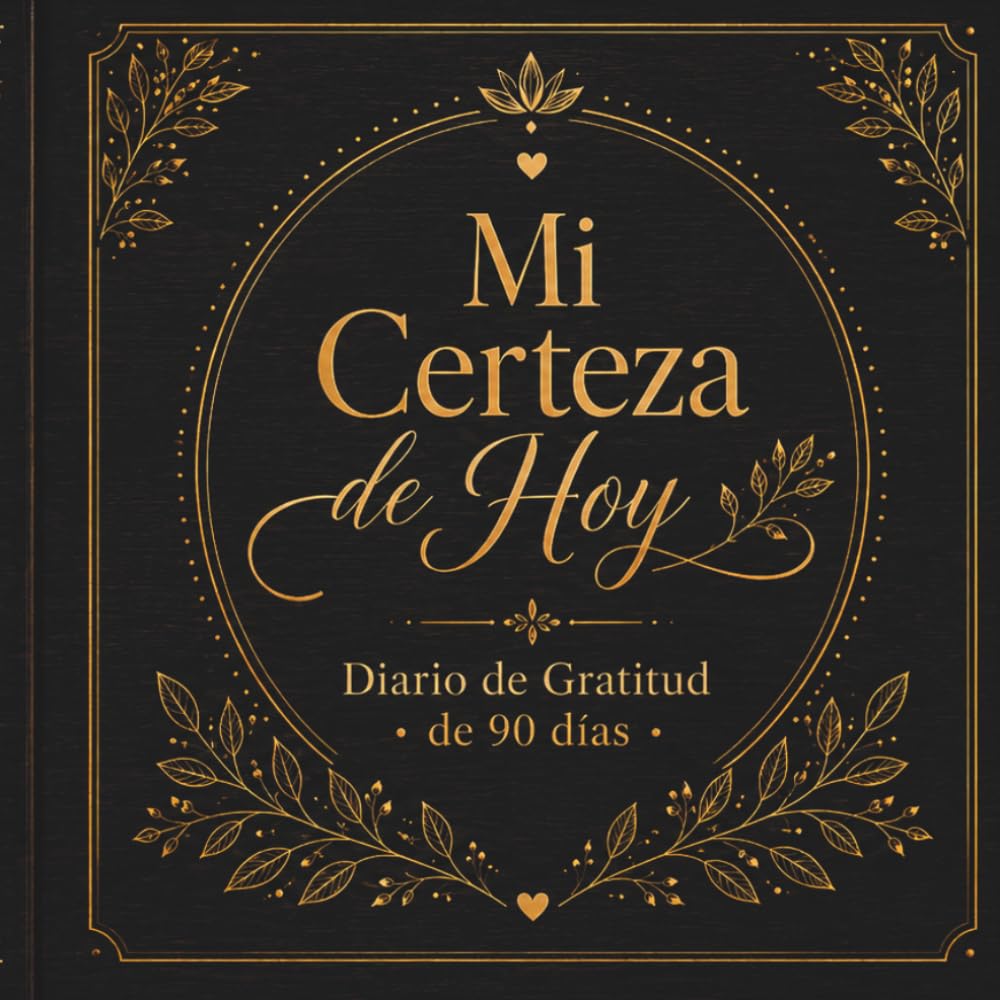 MI CERTEZA DE HOY: Diario de Gratitud de 90 Días