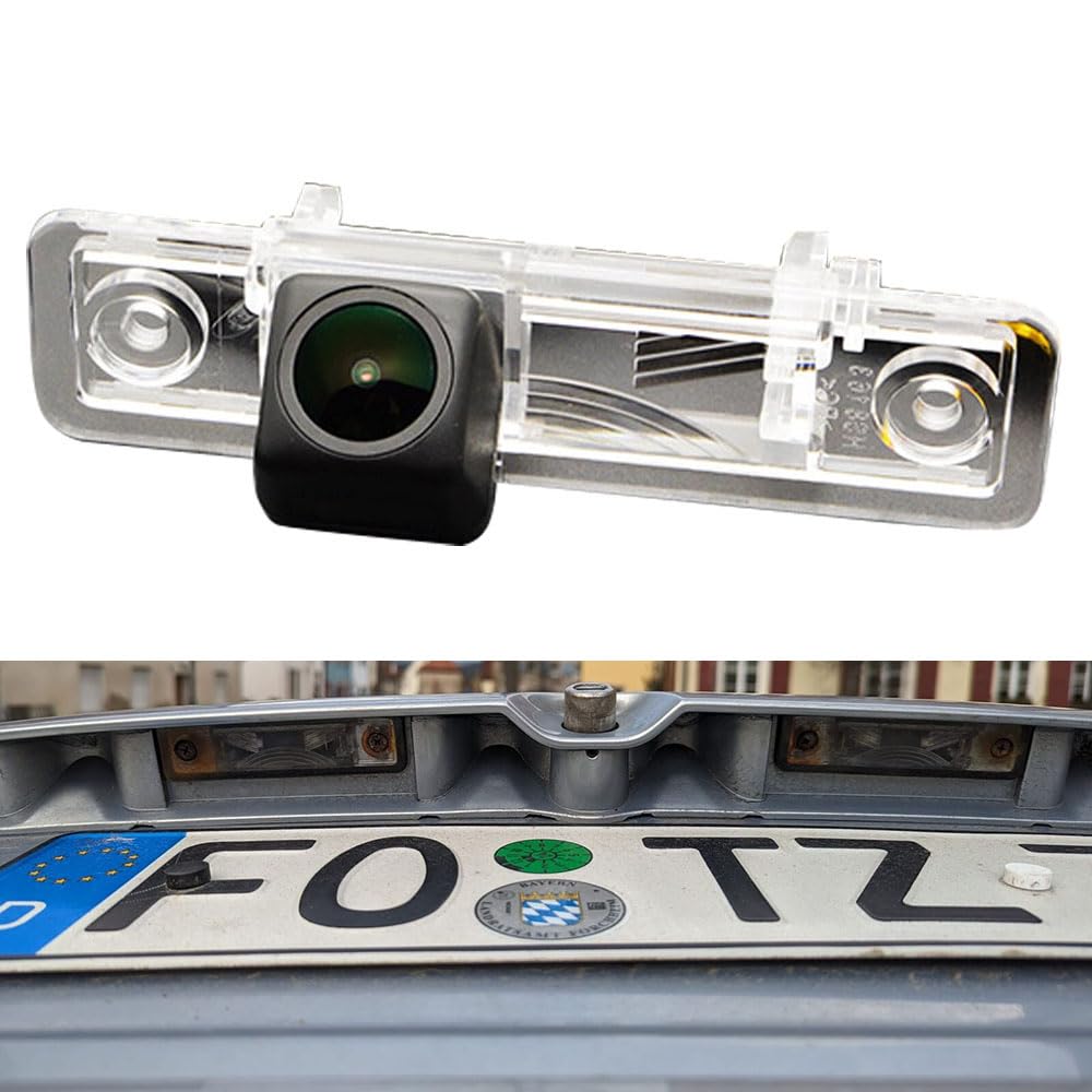 Kalakus Waterproof Rear View Camera Night Vision Rear View Camera for Opel Astra F Caravan Kombi/Astra G/Omega A/Omega B/Speedster/Tigra A/Vectra B/Zafira A/Corsa B