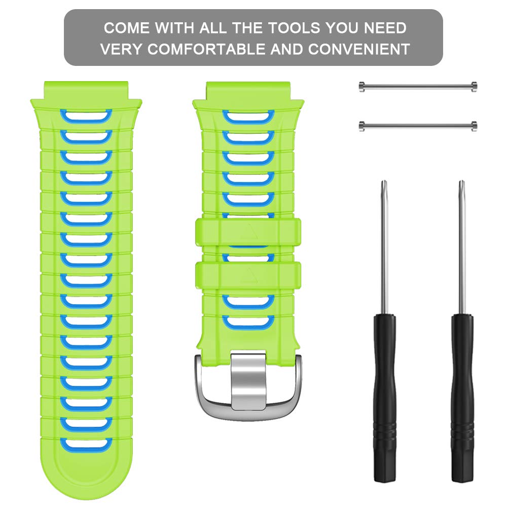 Cinturino Di Ricambio In Silicone Per Garmin Forerunner 920XT - Morbido, Sportivo, Unisex (Vari Colori)