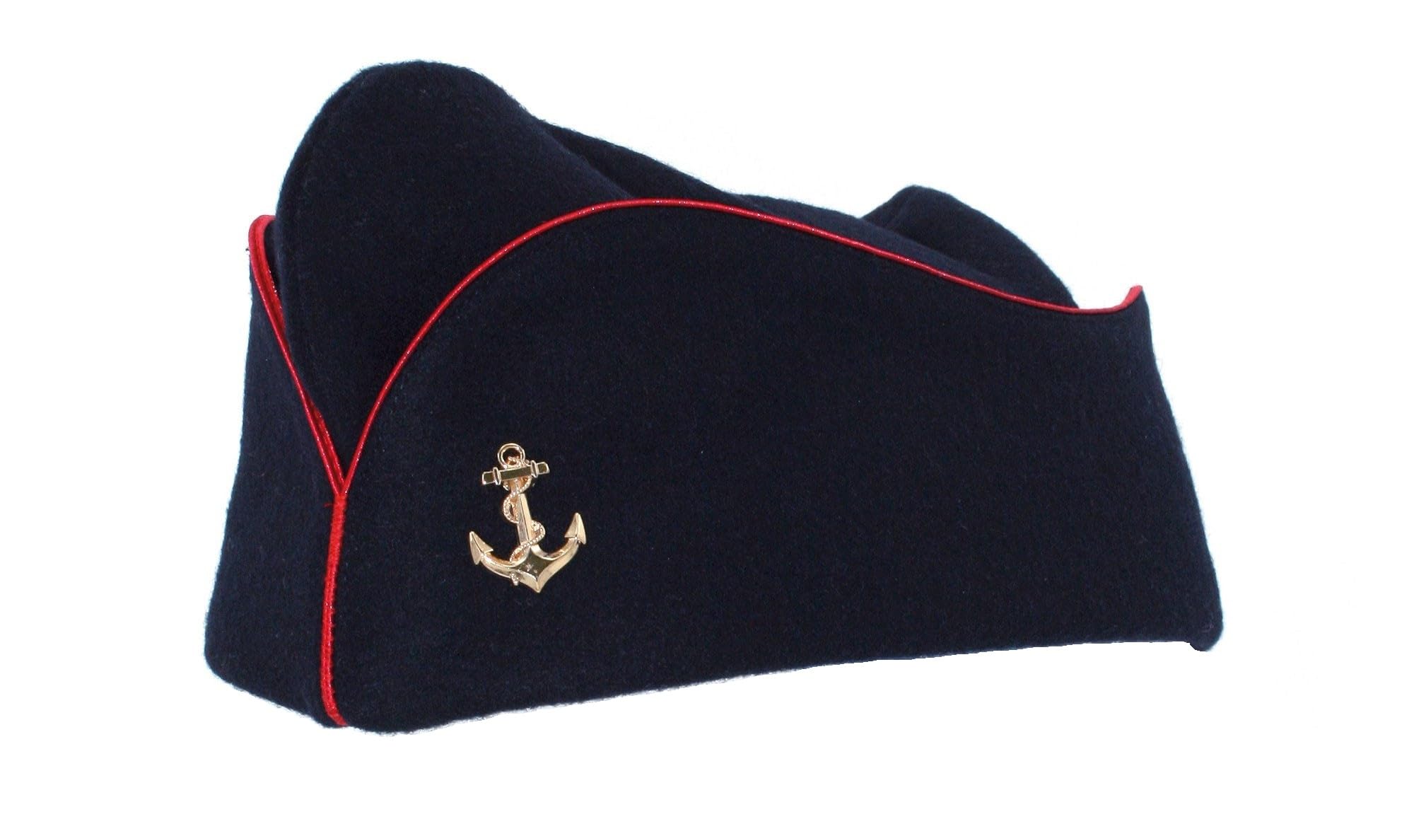 Calot Troupes de Marine taille 59 insigne ancre d'or calot militaire TDM Marsouin Bigore collection - 4