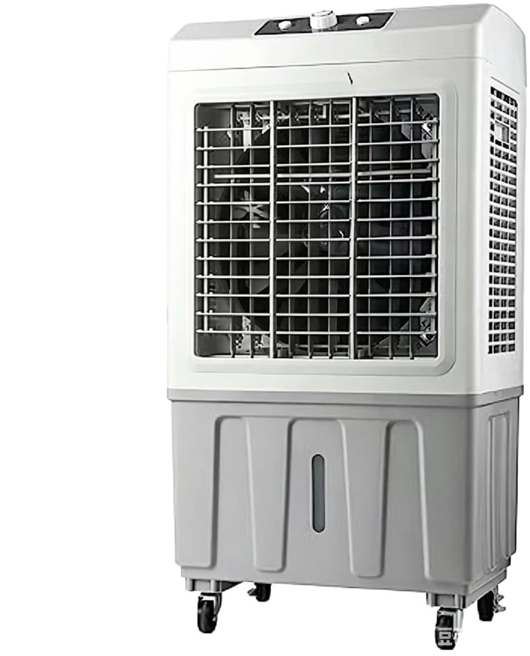 Air Cooler, 70L Evaporative Swamp Cooler Fan, Oscillation, Wheels, 3 Speeds Commercial Humidifier