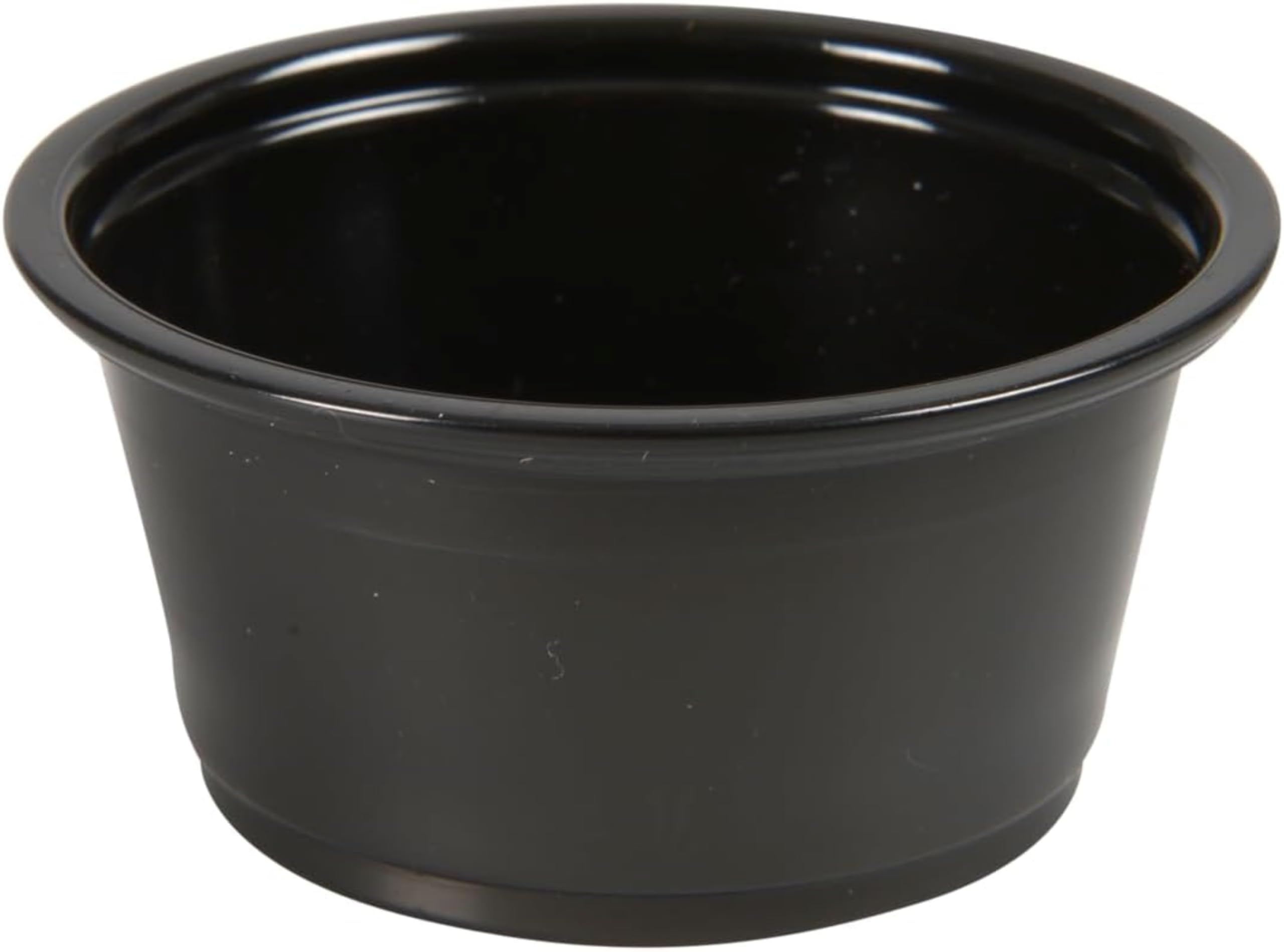 ABENA Condiment Pots | Strong And Robust Plastic |125 Pack of 60ml Plastic Pots Suitable For Sauce, Jelly & Salad Dressing Pots And Canape Pot For Events