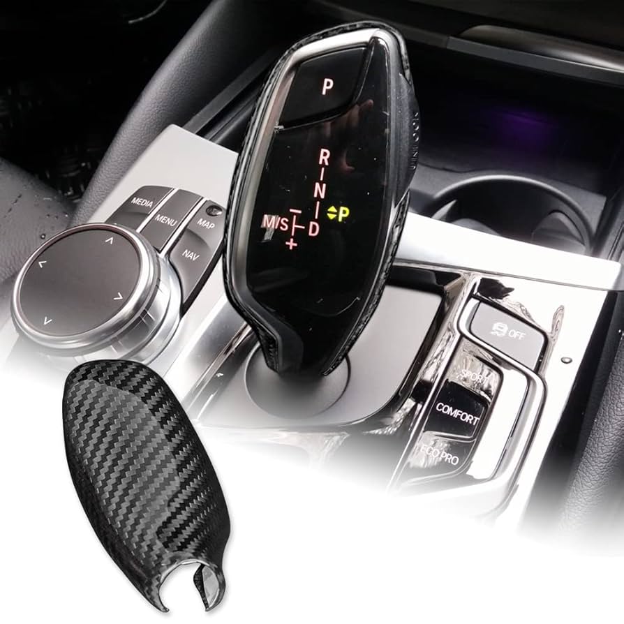 カーボンファイバー 車内パーツ Amazon | FDAIUN 車シフトレバー パネルカバー For BMW ミニ F60専用