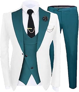 Groom Suits for Wedding 2026 Mens Slim Fit Fashion Tuxedo Dress Suit for Party ST-XZ009