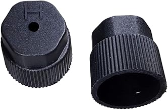 Buy Auto Supply # BAS03037BK (10 Pack) Black High Side A/C Charge Port Service Cap M8x1.0