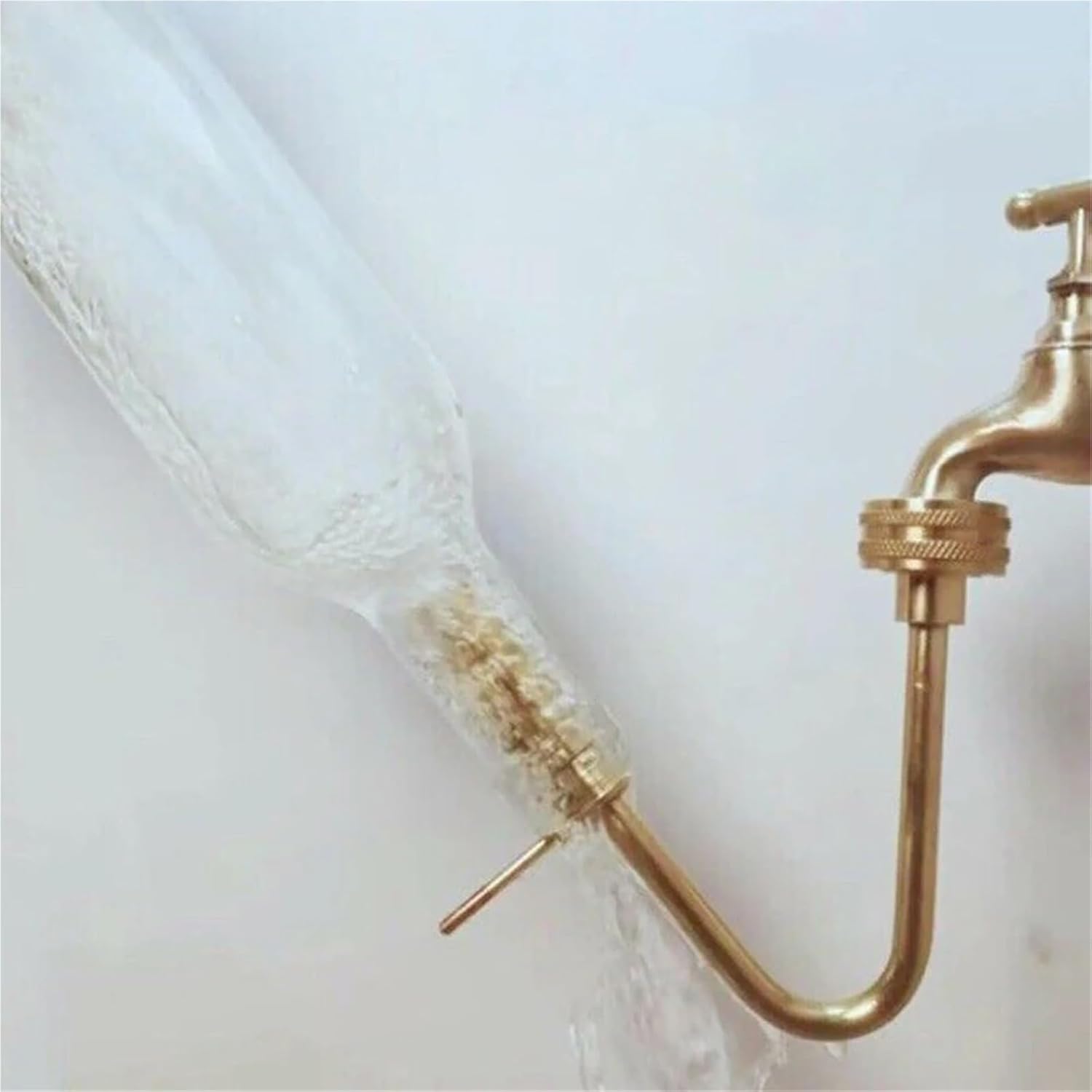 Brass Jet Bottle & Carboy Washer Brass Jet Bottle Washer Carboy With Sink Faucet Adapter And Rubber Seal Homebrew Beer Marking