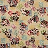 Poids : environ 330 g/m². Tissus d'ameublement épais et de grammage élevé, résistants aux frottements. Tissu très résistant pour recouvrir des chaises et des meubles