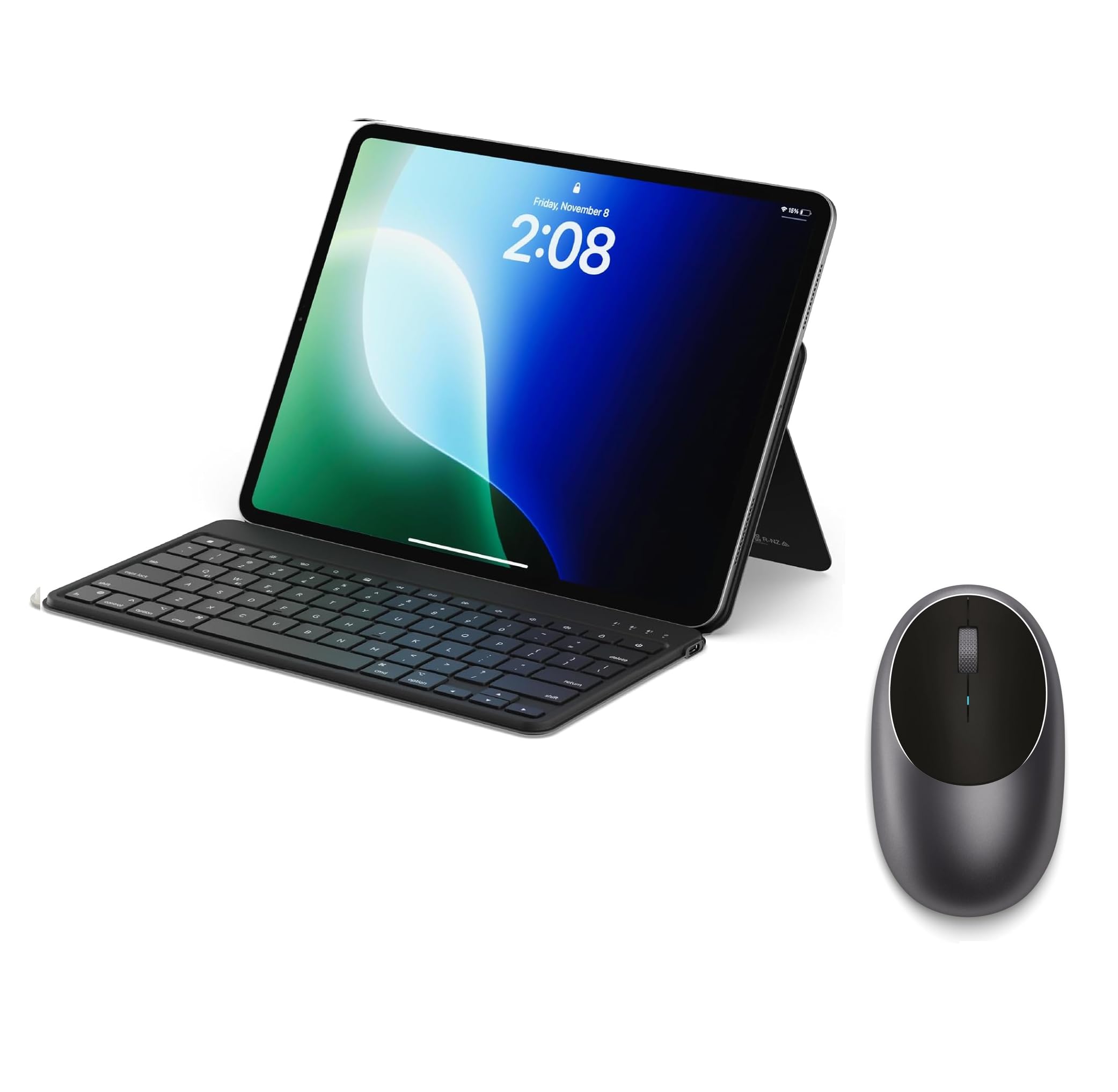 Amazon.com: Satechi OntheGo Keyboard & M1 Mouse, Bluetooth, USB-C