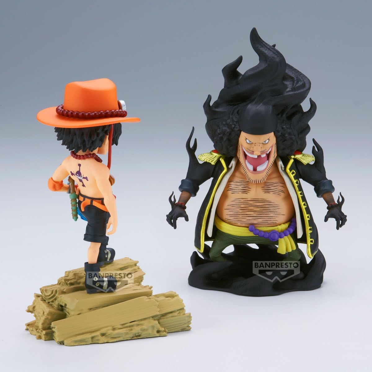 Banpresto - One Piece - Log Stories - Portgas D. Ace vs Marshall D. Teach World Collectable Figure - Image 4