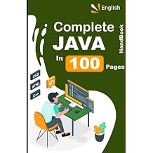 Complete Java HandBook in 100 page, For B.Tech Students A beginner to advance Java Guide Only 100 pages Programming Language HandBook