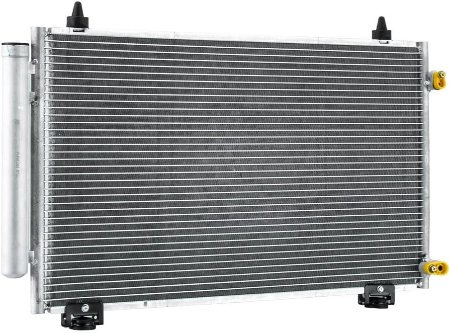 3299 AC Condenser+Receiver Drier For Toyota Corolla LE Matrix XRS 1.8L L4 2005-2008 Aluminum Air Conditioning Condensers