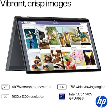 Amazon.com: HP OmniBook X Flip 2-in-1 Touchscreen Laptop, 16