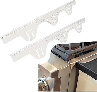 Countertop Oven Gap Filler, Stove Gap Covers,Heat Resistant Stove Guard for Gas Stoves,Stove Gap Covers Stainless Steel.,Easy Retractable Length 14.5" to 27.5" Oven Crack Guard.