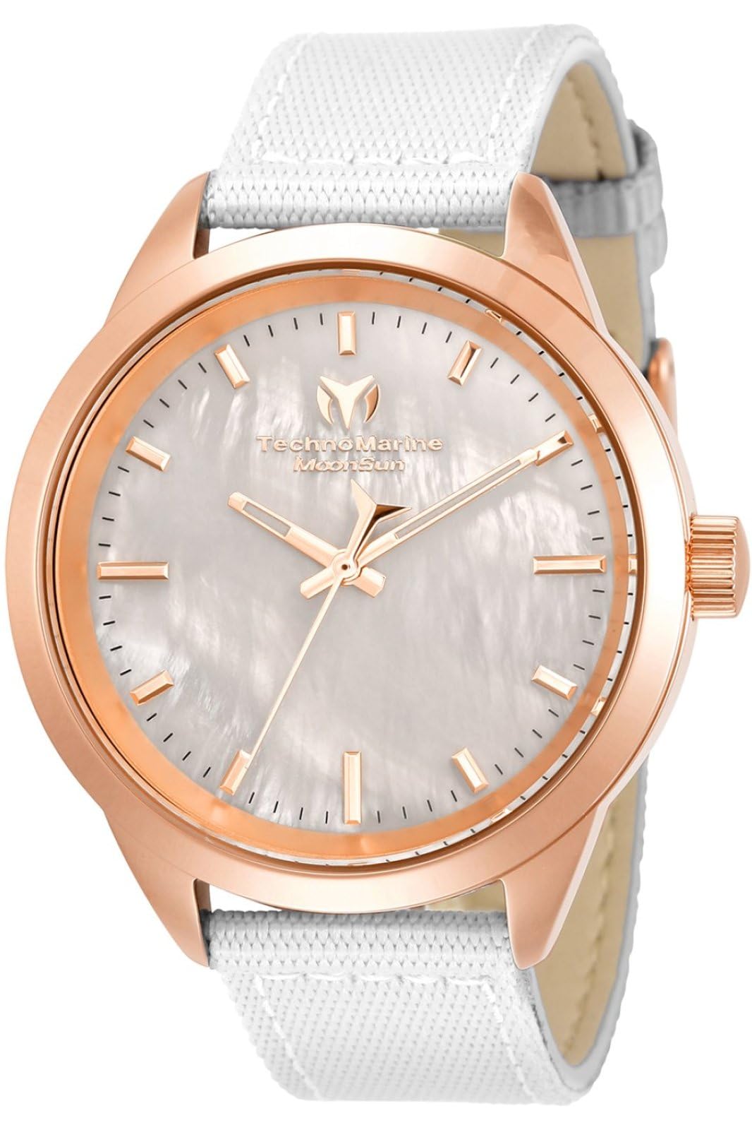 Technomarine Moonsun Tm 820002 Womens Quartz Watch 40mm