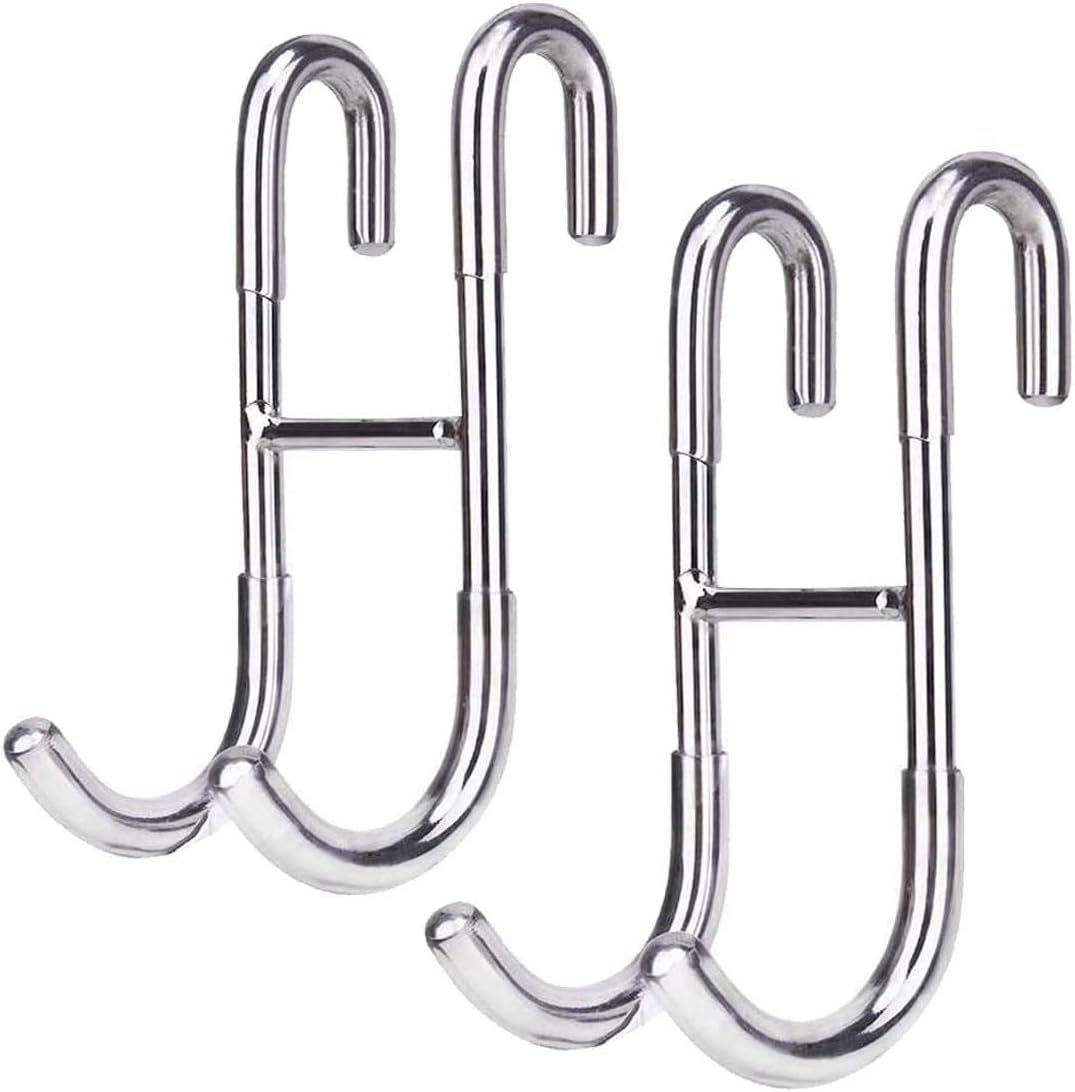 COLIBYOU 2 Pack Shower Door Hooks, Over Door Hanging Hook
