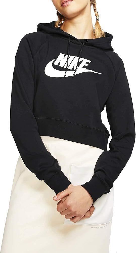 Amazon.co.jp: Nike レディース NSW エッセンシャル クロップ パーカー