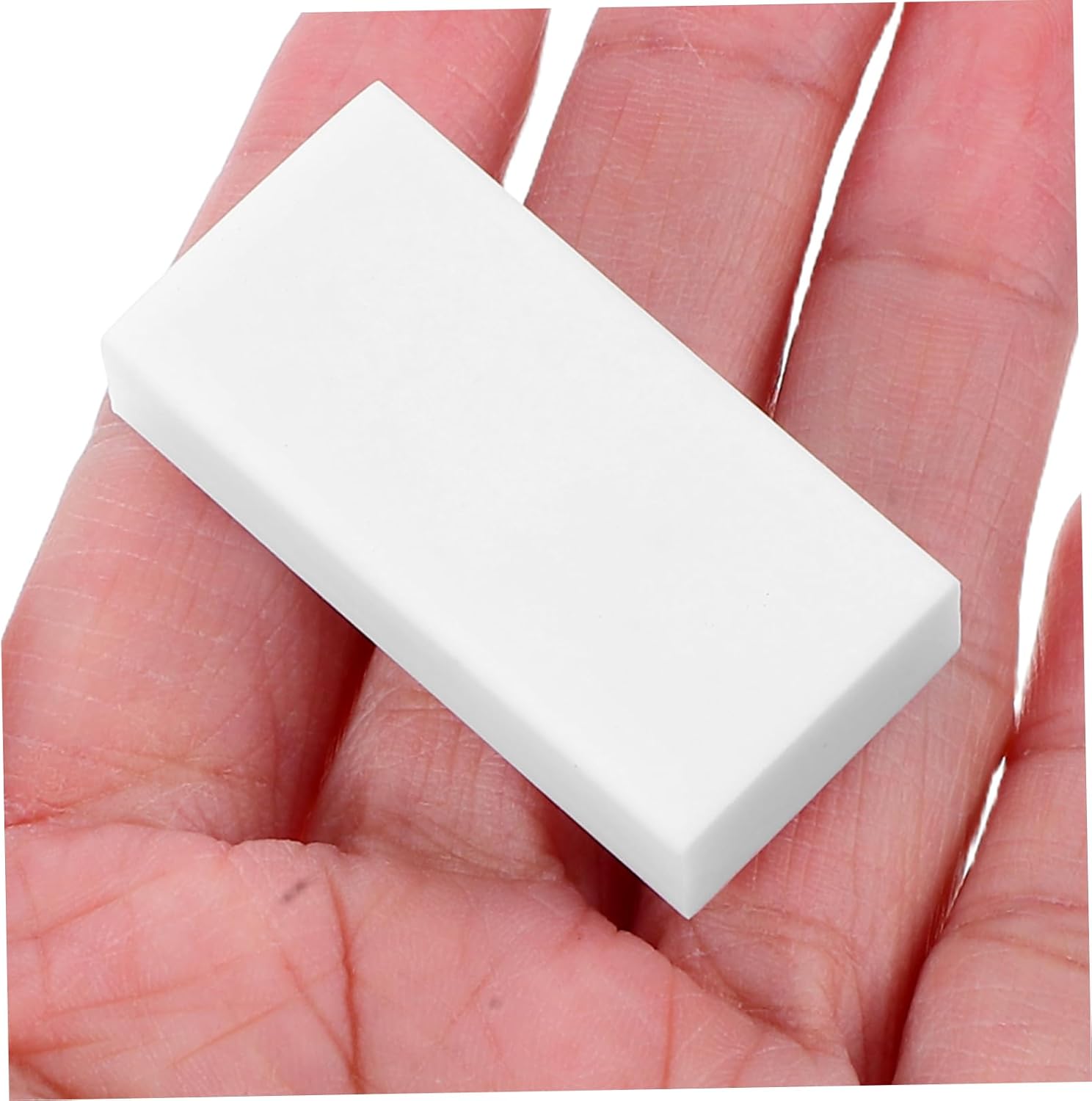 20pcs White Block Erasers for Soft Rectangular Pencil Erasers for School Supplies Drawing Sketching and Art Projects No Smudging Protects