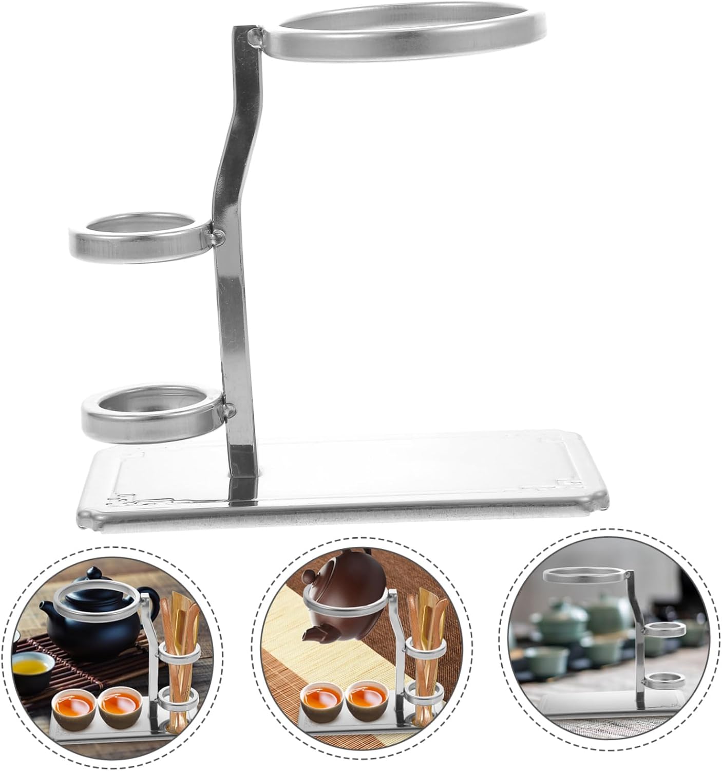 Mikinona Home Tea Filter Bracket Teapot Filter Rack Practical Teapot Filter Holder