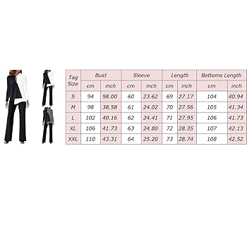 Tailleur Donna 2 Pezzi - Giacca Blazer E Pantaloni Slim Fit Per Ufficio, Cerimonia O Casual - Foto 6