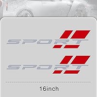 Vista 6 de Adhesivo de vinilo para el lado del camión para Ford Chevy Dodge, Nissan, Toyota, Honda, 2 unidades, 16 pulgadas