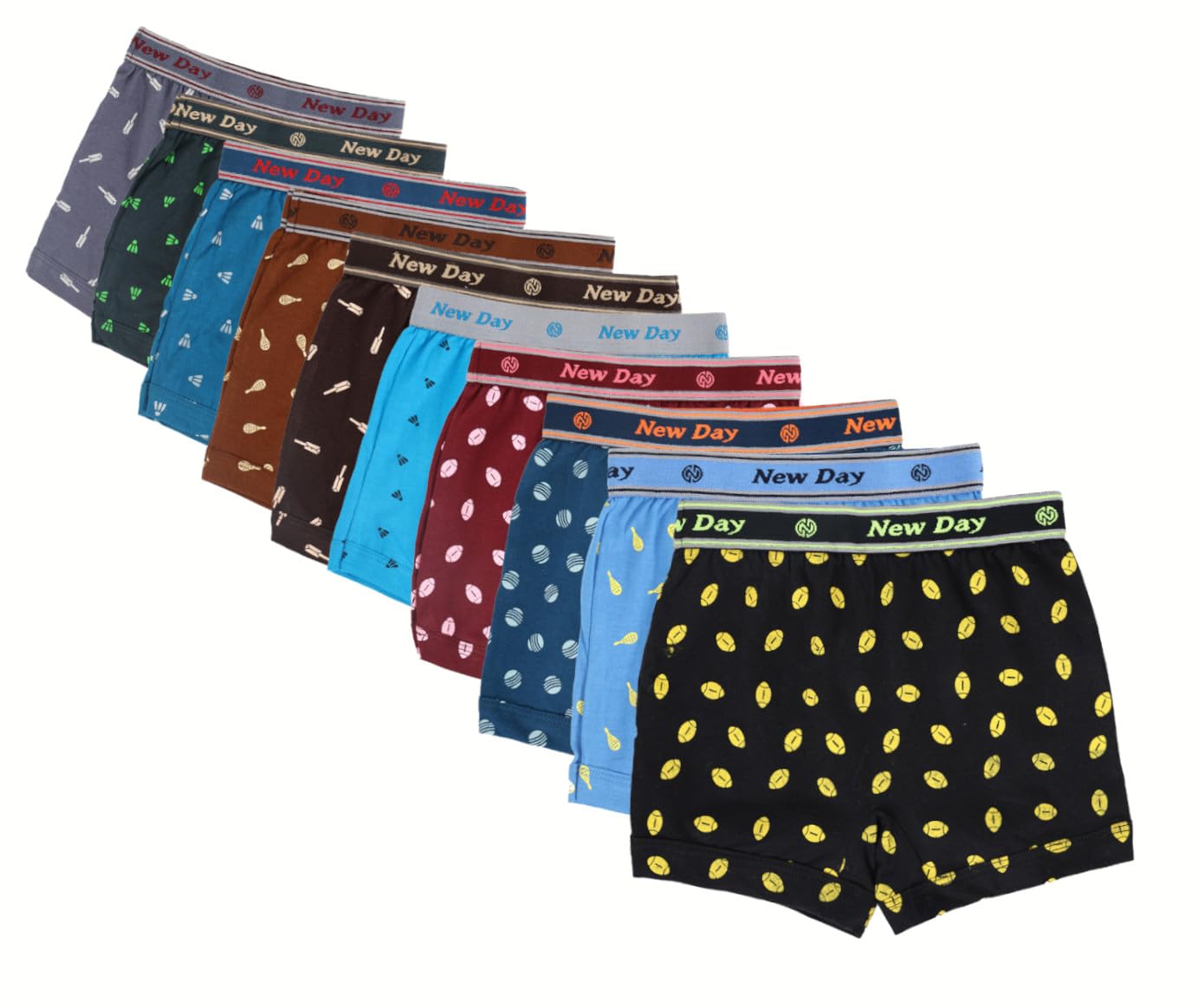 Boy's Cotton Printed Underwear | Boy's Cotton Briefs | Pack of 10 Multicolored - Review, Price and Buying Guide