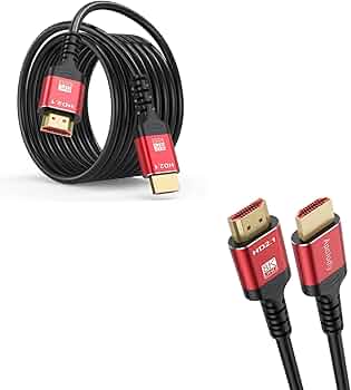 Amazon.com: ApoJodly 8K HDMI ARC/eARC Cable for Soundbar to TV 6.6