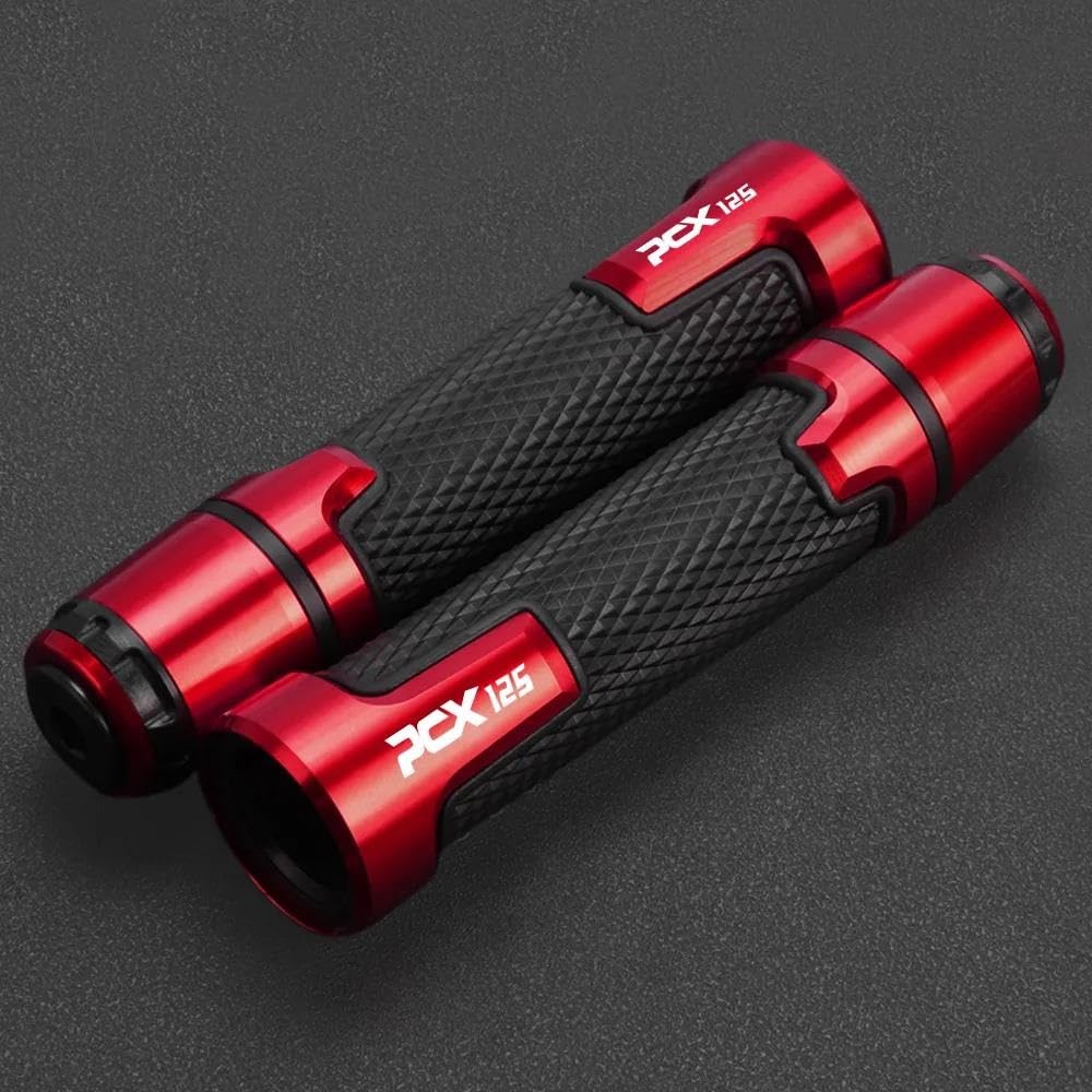 Manejar accesorios para motocicleta en aluminio anodizado rojo para series Honda PCX 125