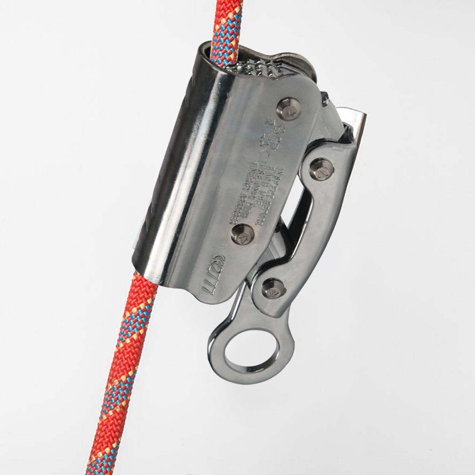 Selbstverriegelnde Seilklemme mit Anti Selbstverriegelung für (8–16 Mm), Robuste Kabelklemme für Baumpfleger Und Höhlenforscher