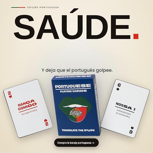 Foto 8 de 8 de Lingo Cartas de juego portuguesas