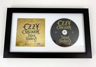 Patient Number 9 CD Signed Autographed By Ozzy O Osbourne Framed PSA COA | PSA/DNA COA