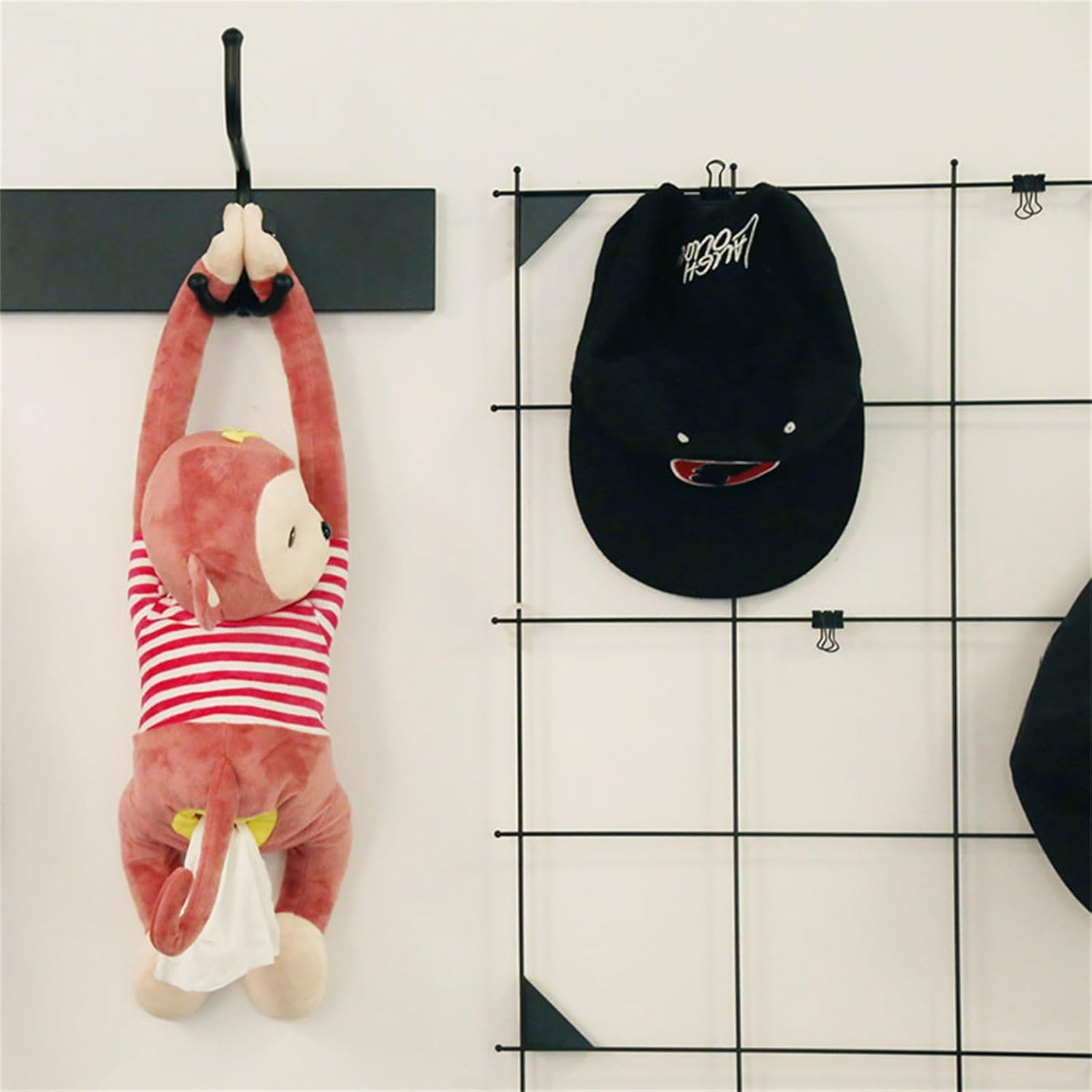 Hanging-Monkey Tissue Holder Napkin-Box Creative-Tissue Box Animal Paper Holder-Case for Car Home-Kitchen Animal Paper Case