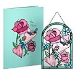 Lovepop Valentine's Day Suncatcher Card for Her and Him - 3D Greeting Cards for Boys, Girls, Men, Women - Bee Mine - 5