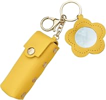 Porta Rossetto Con Specchietto - Borsellino In Pelle Sintetica PU Per Rossetto,Borsetta Cosmetici Per Trucco Portachiavi Borse Donne Ragazze Viaggio Porta Rossetto Con Specchietto - Borsellino In Pelle Sintetica PU Per Rossetto,Borsetta Cosmetici Per Trucco Portachiavi Borse Donne Ragazze Viaggio