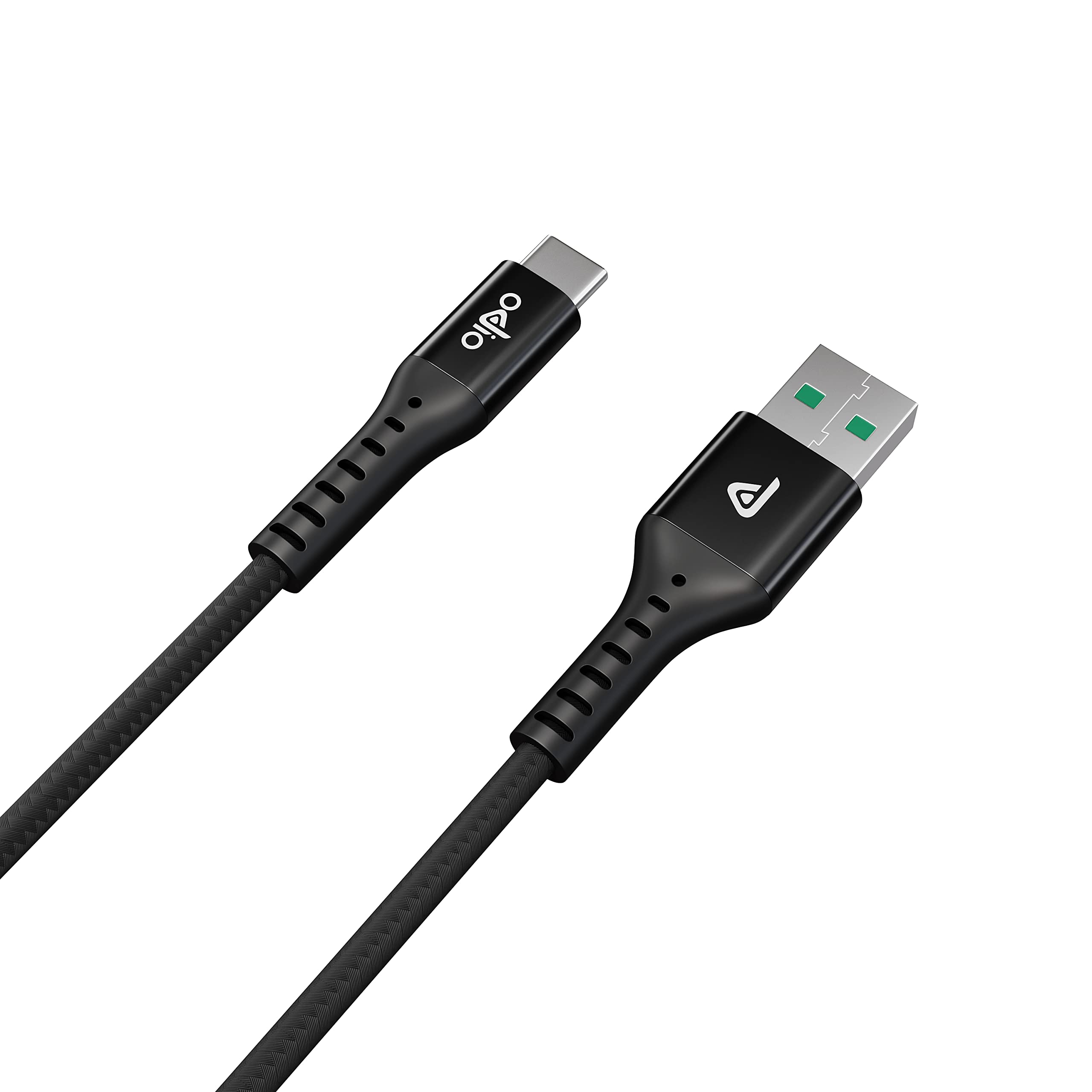 ODIO USB Type-C Nylon Braided 2.4A Fast charge 1m Sync and charge cable - OCT11 Black (B09GY7N96Z) Amazon Price History, Amazon Price Tracker