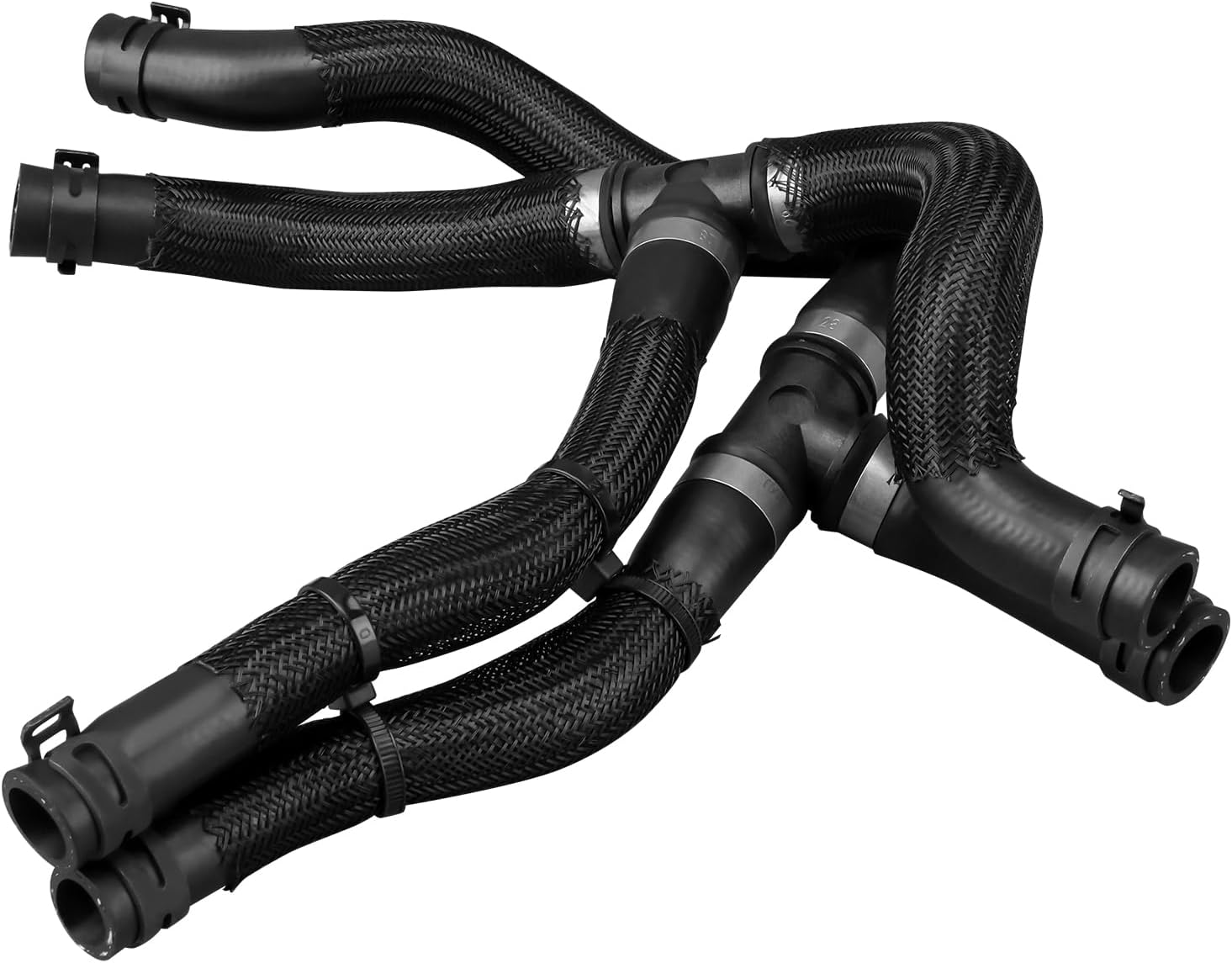 COOL STAR DB5Z-8B081-A HVAC Heater Hose Assembly Compatible with Ford Explorer 2013-2019 3.5L V6 Compatible with Police Interceptor Utility 2014-2019 3.5L V6 Replaces km5160 KM-5160 db5z8b081a