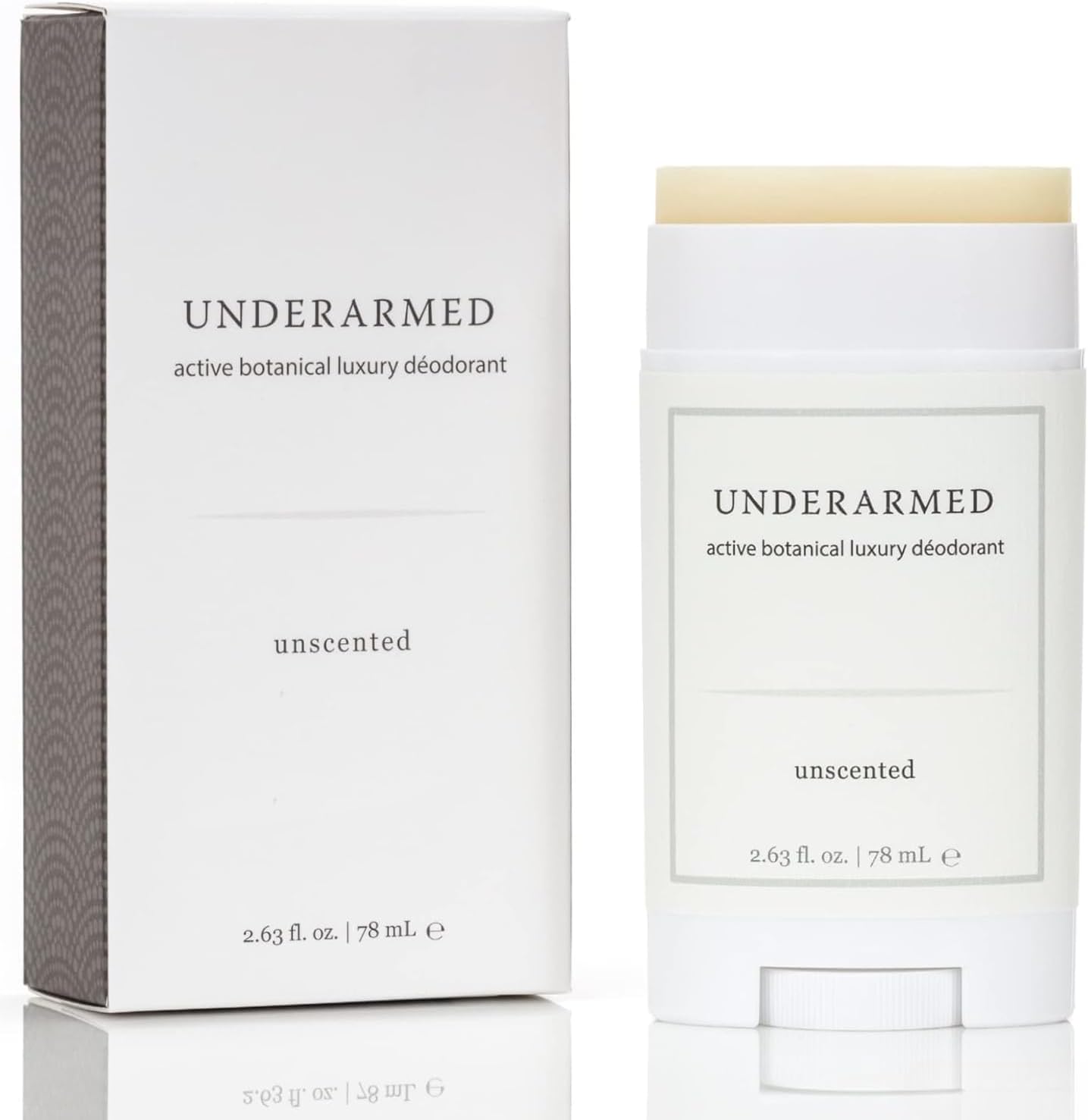 Underarmed Unscented Aluminum-Free Deodorant, Coconut + Essential Oils, Baking Soda, Raw Honey & Mineral Salt | Non-GMO Vegan Formula For Women & Men