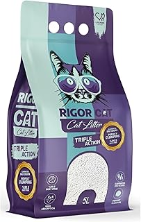 رمل لفضلات القطط ريجور برائحة اللافندر 5 لتر