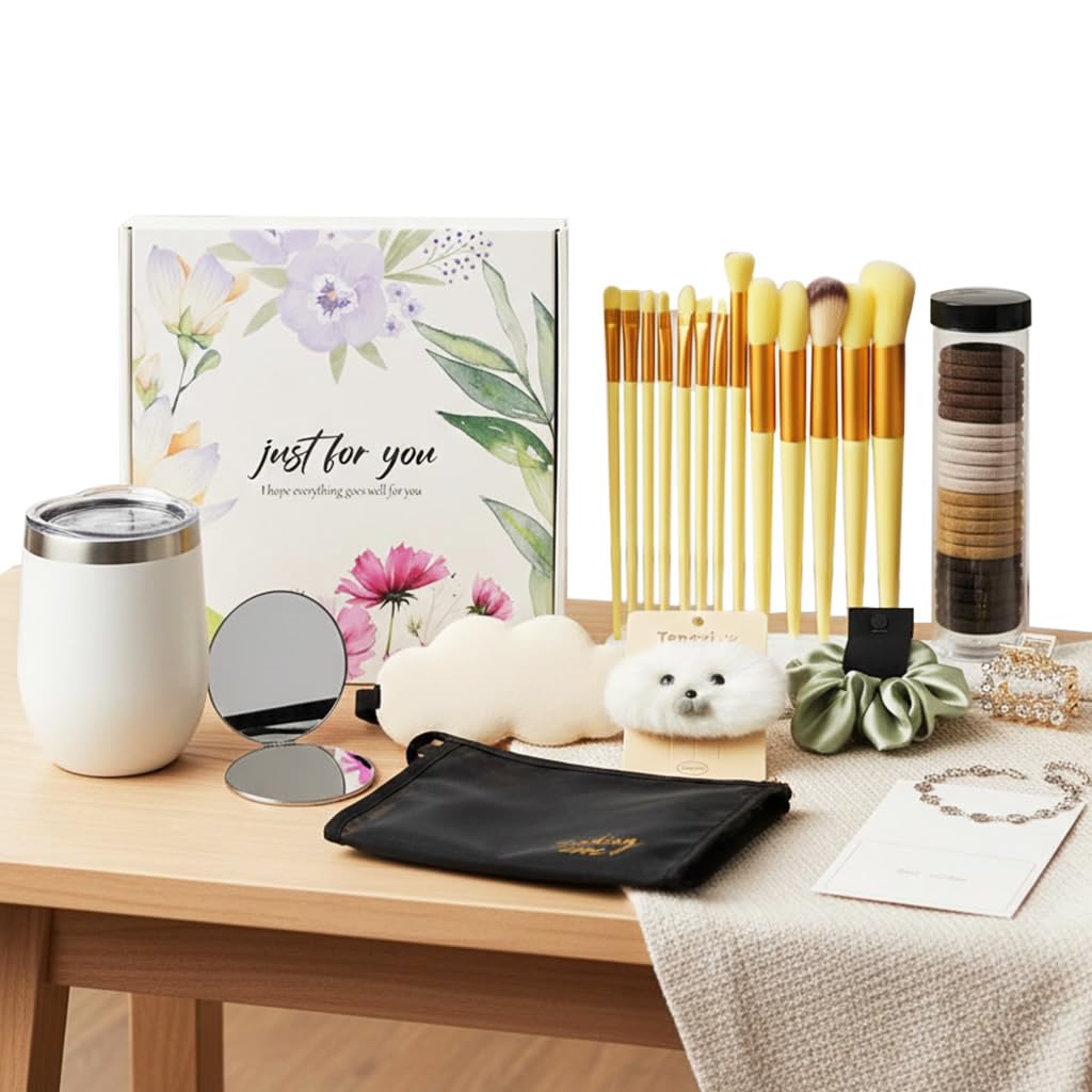 Teen Girl Gift Set, Birthday Gifts for 12 13 14 15 16 Year Old Girls, Cute Beauty Self Care Gift Box for Teens, Fun & Trendy Present Idea for Daughter, Niece, Sister